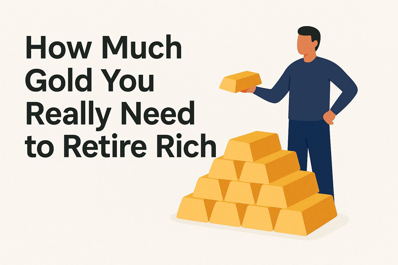 How much gold you really need to retire rich EP