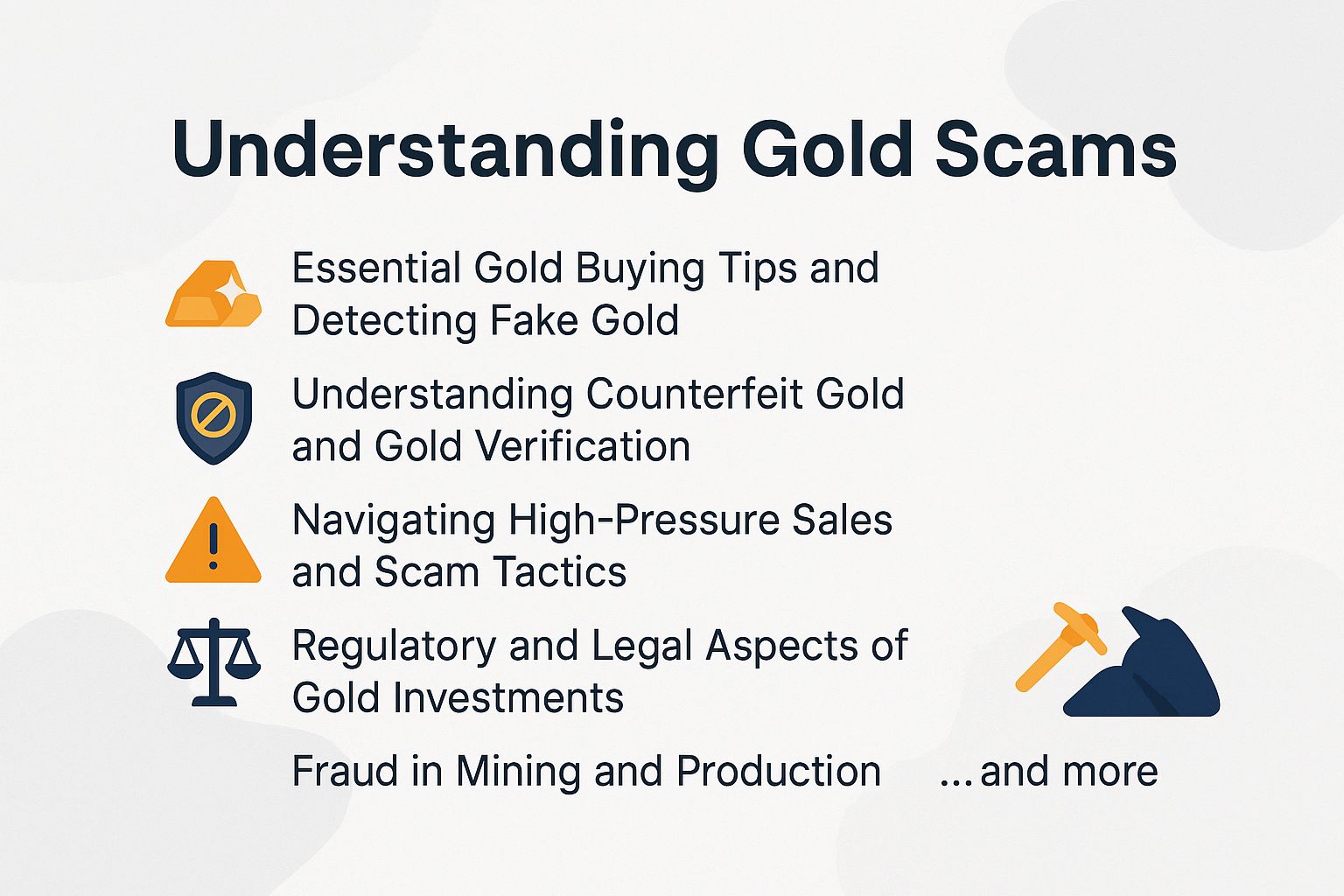 Understanding Gold Scams