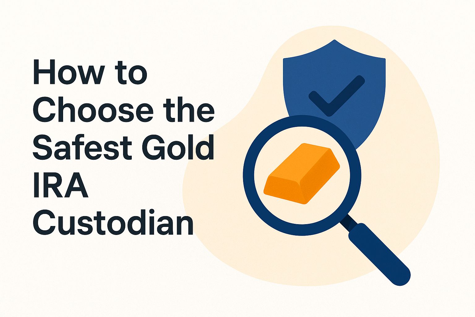 How to choose the safest gold ira custodian rV