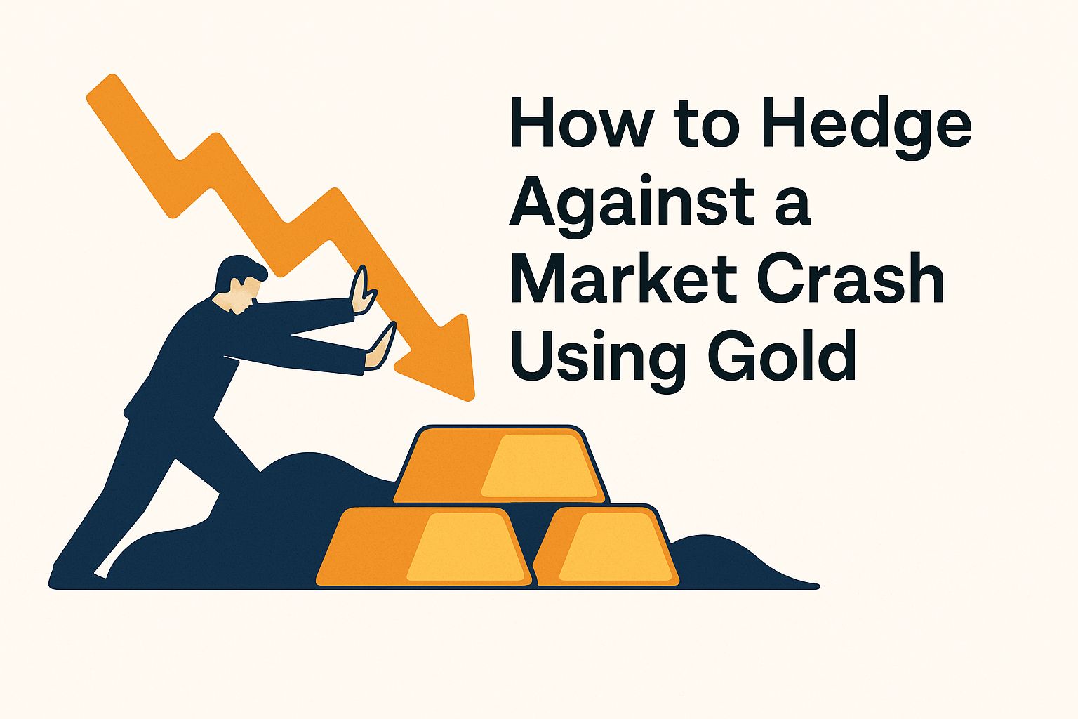 How to hedge against a market crash using gold AV