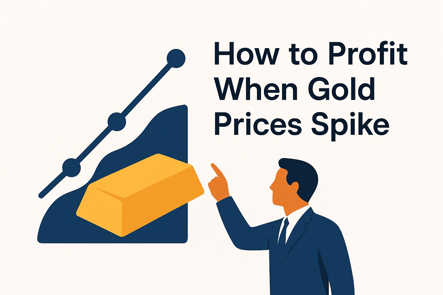 How to profit when gold prices spike tO