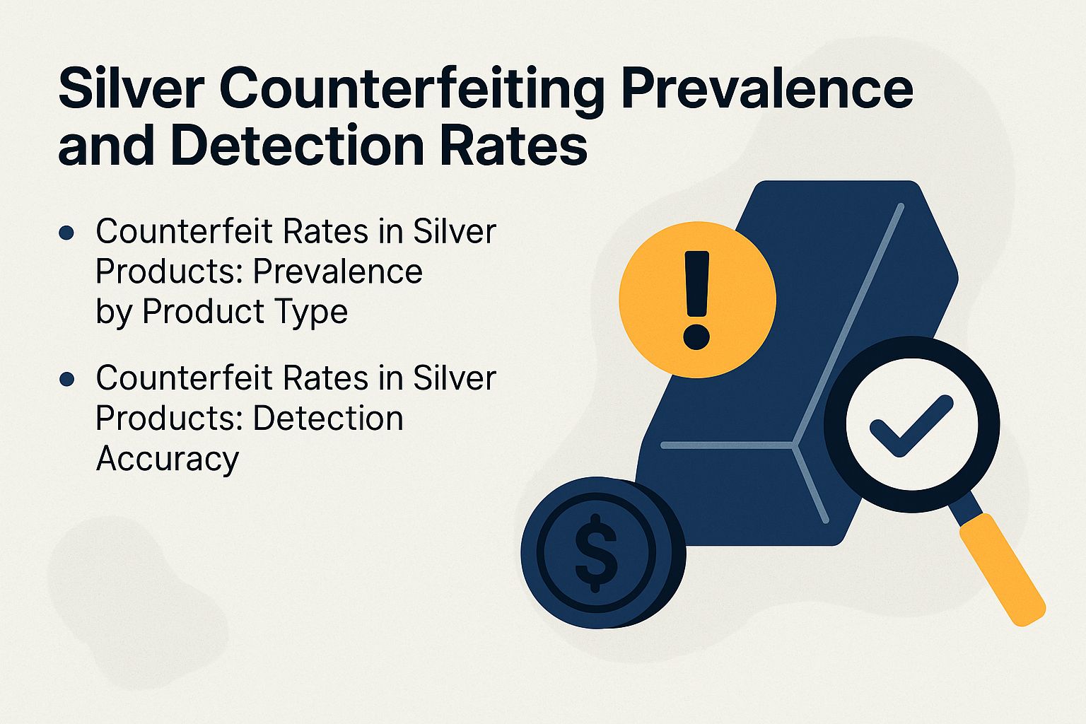 Silver Counterfeiting Prevalence and Detection Rates
