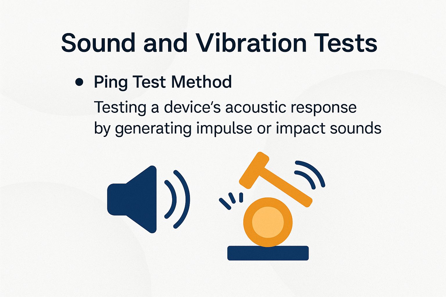 Sound and Vibration Tests