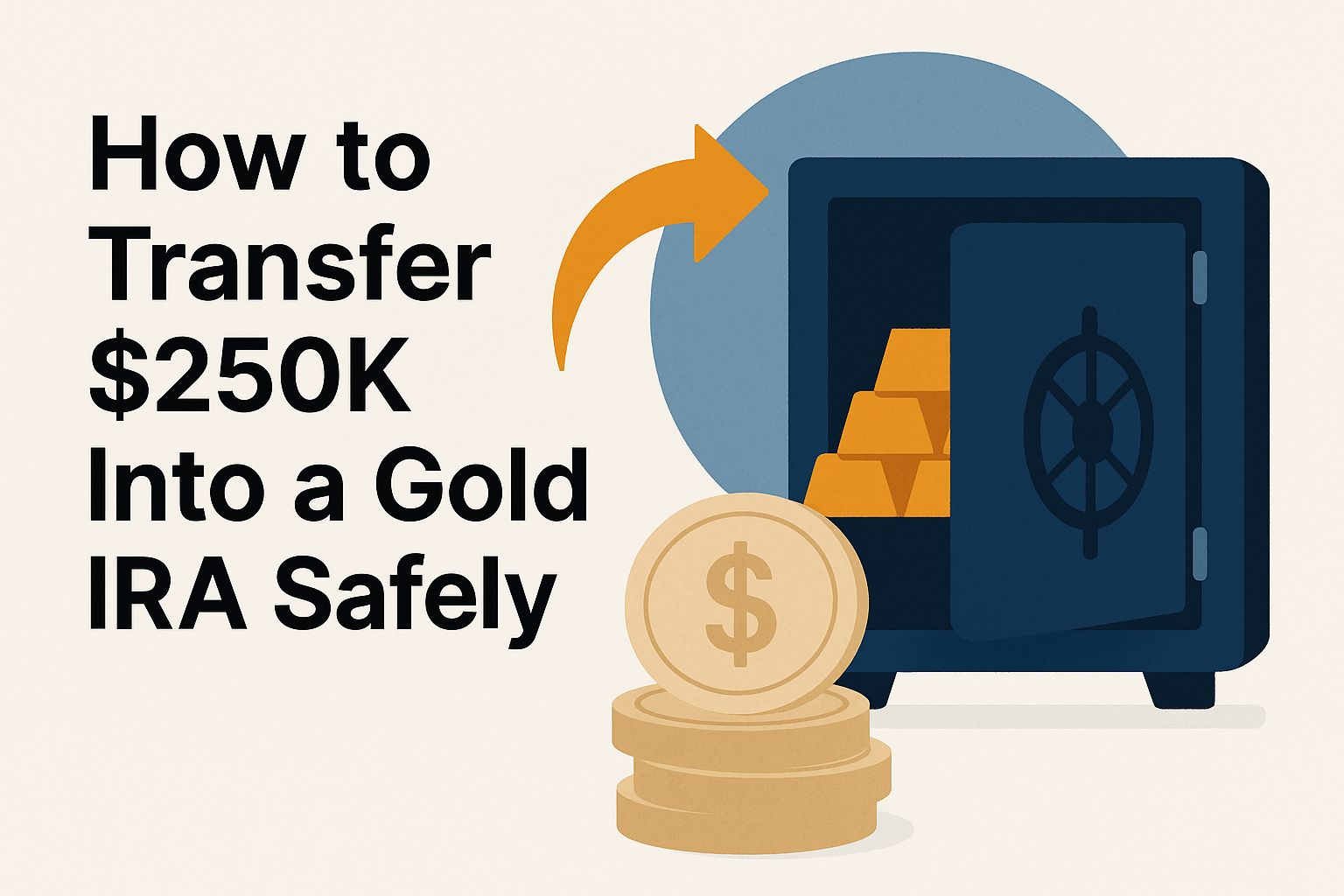 How to transfer 250k into a gold ira safely o6
