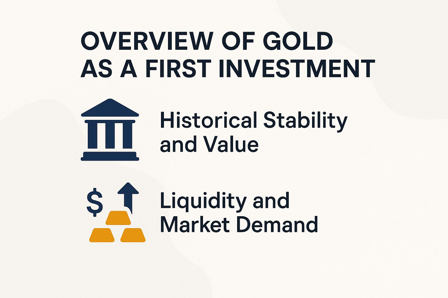 Overview of Gold as a First Investment