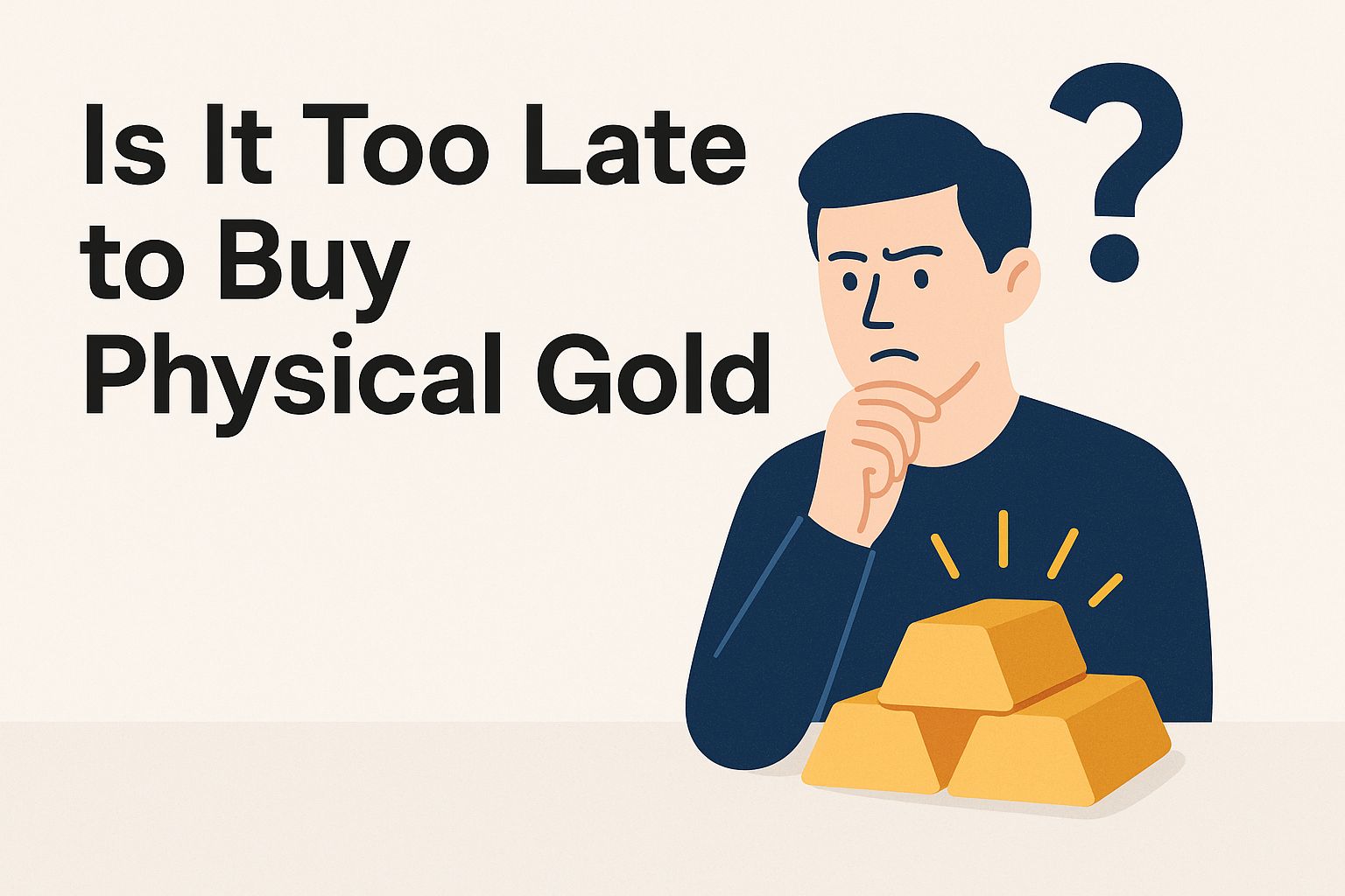 Is it too late to buy physical gold Jd
