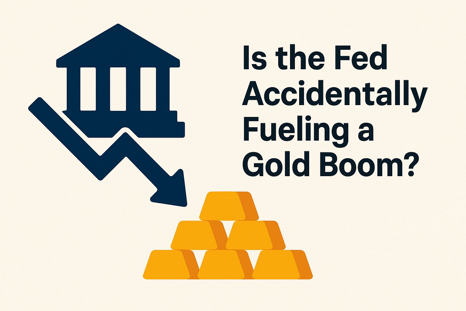 Is the fed accidentally fueling a gold boom pJ