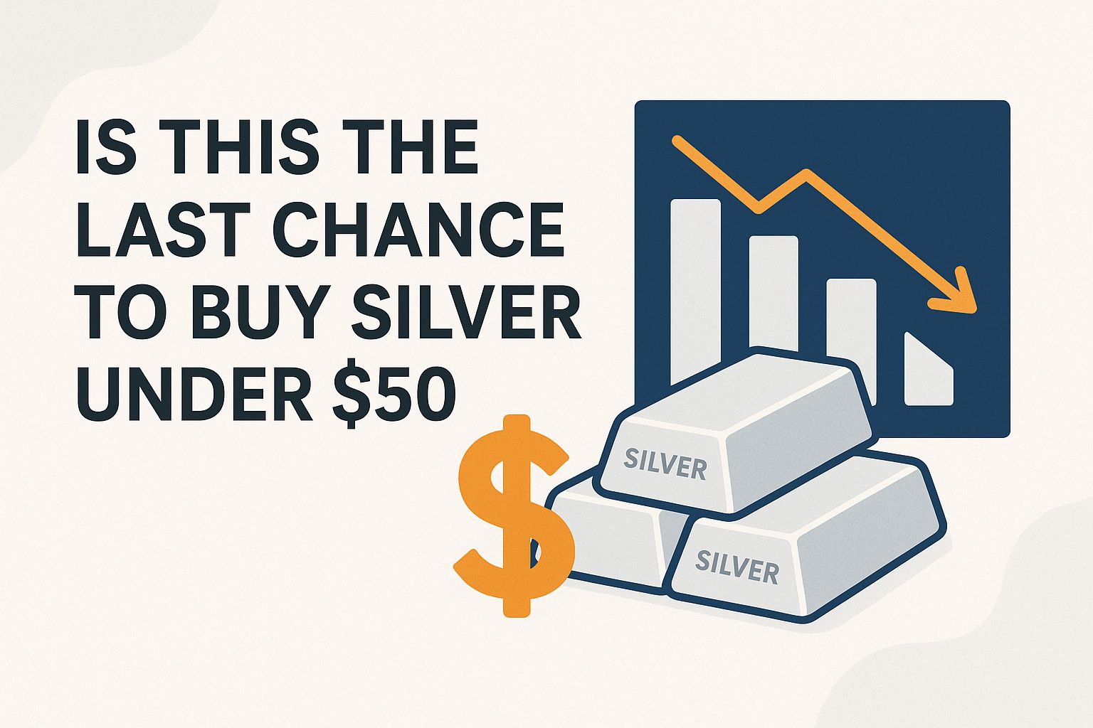 Is this the last chance to buy silver under 50 t8
