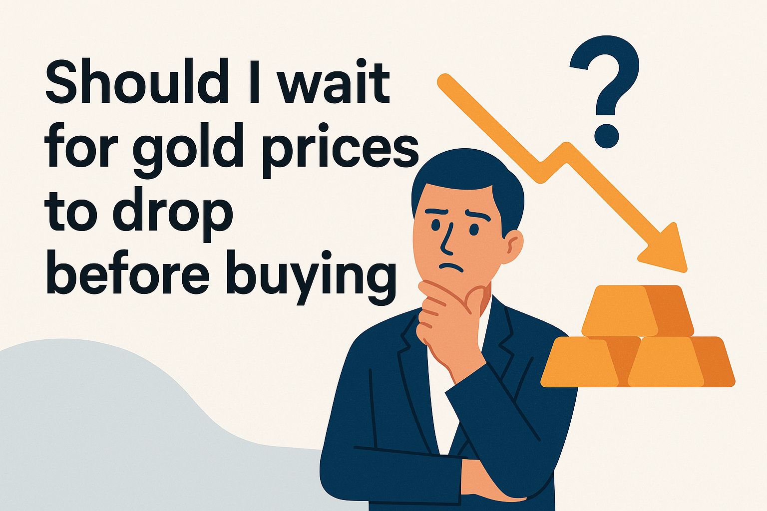 Should i wait for gold prices to drop before buying DX
