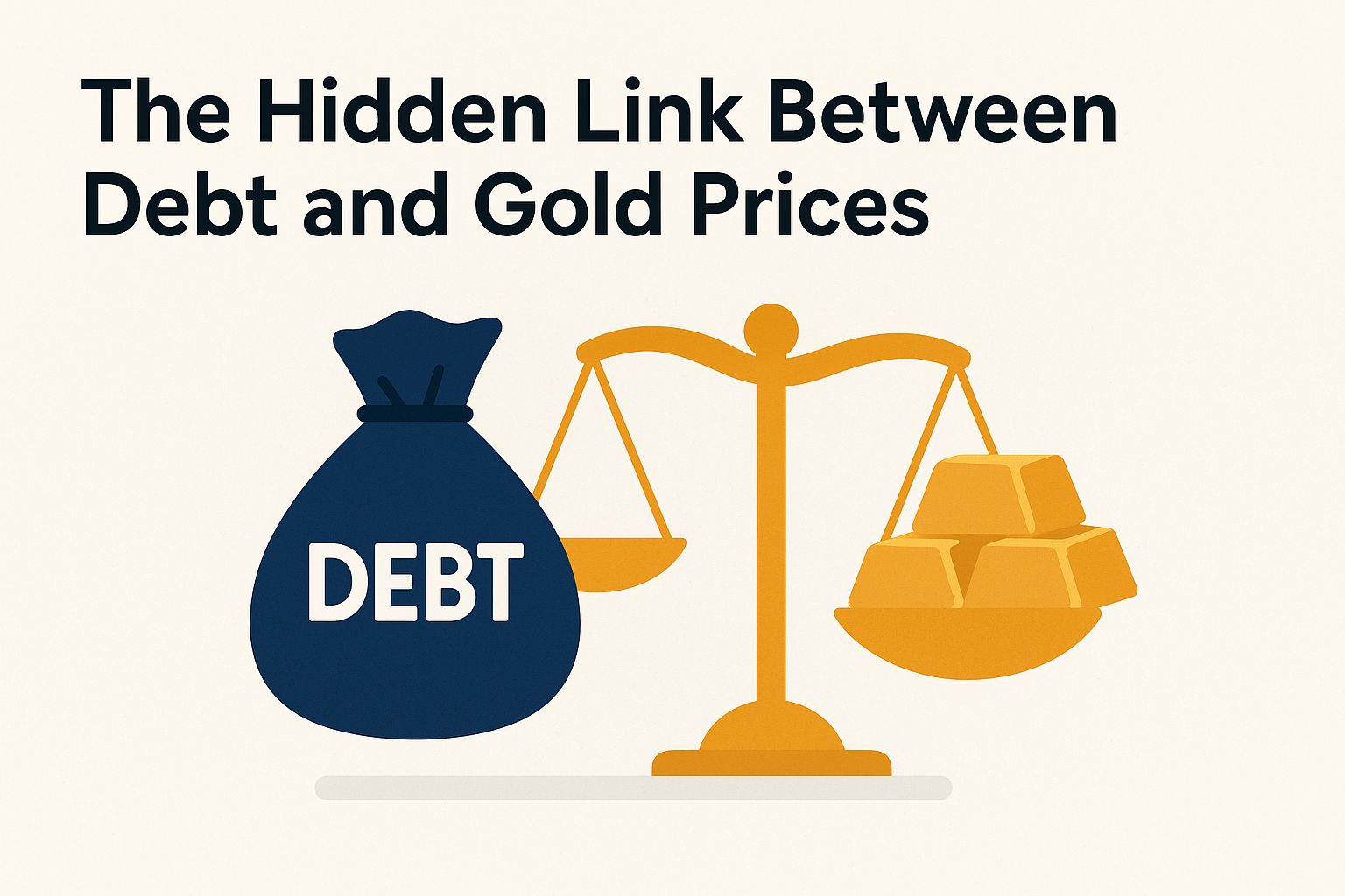 The hidden link between debt and gold prices 1n
