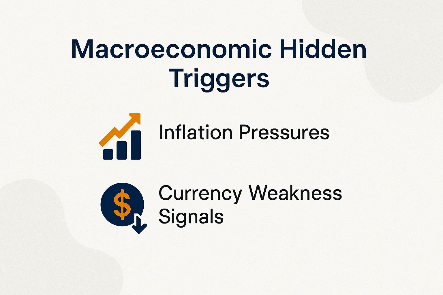 Macroeconomic Hidden Triggers