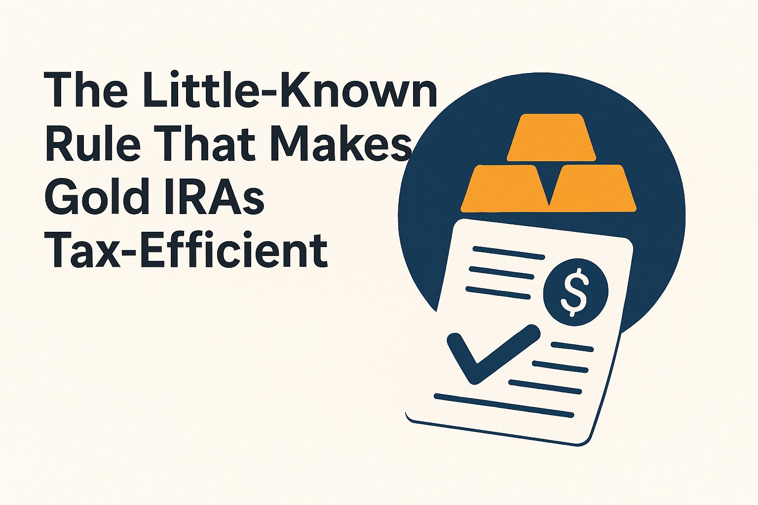 The little known rule that makes gold iras tax efficient xw