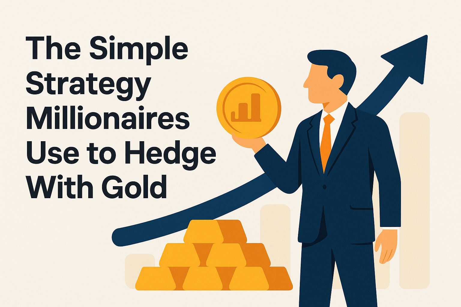 The simple strategy millionaires use to hedge with gold QR