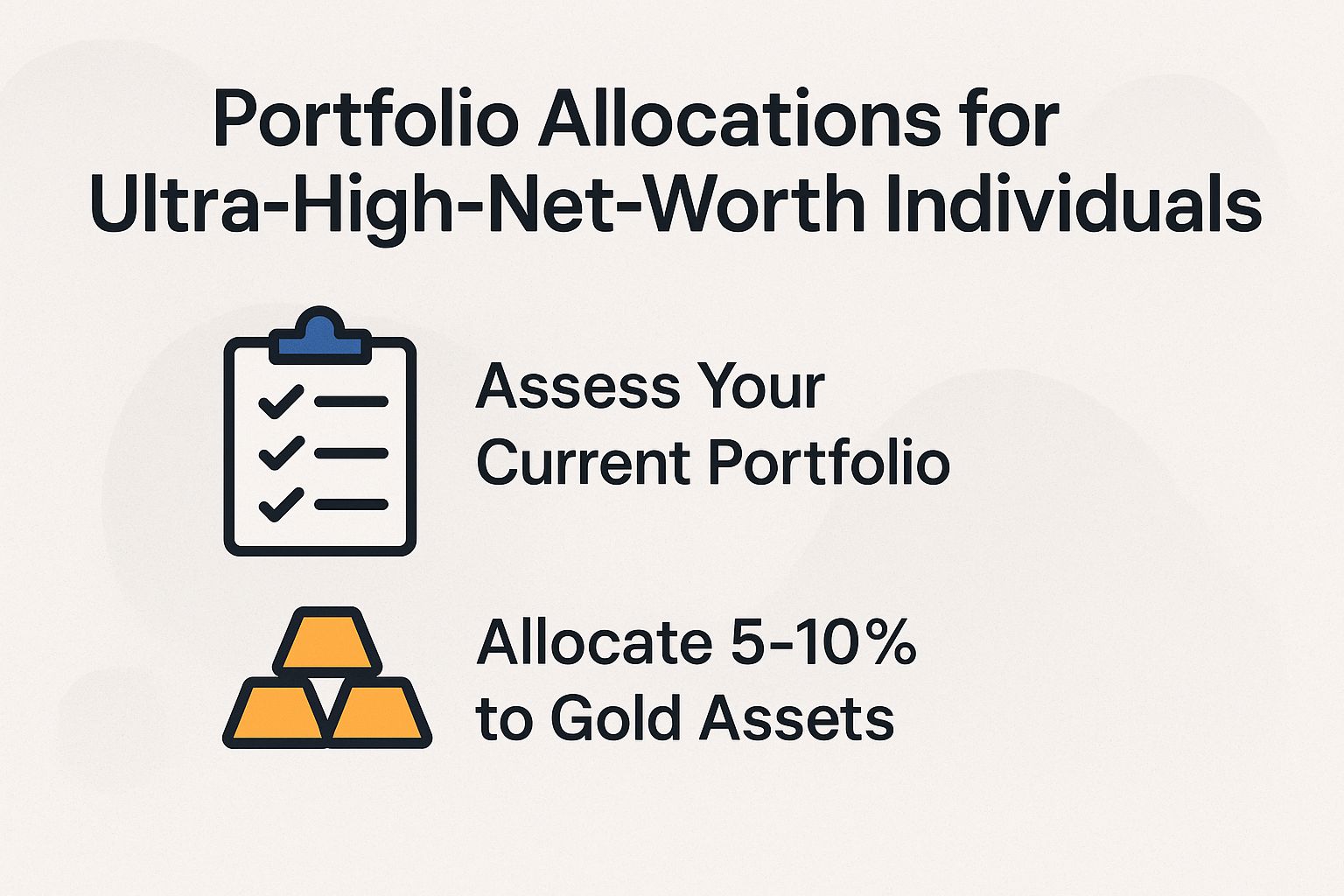Portfolio Allocations for Ultra-High-Net-Worth Individuals