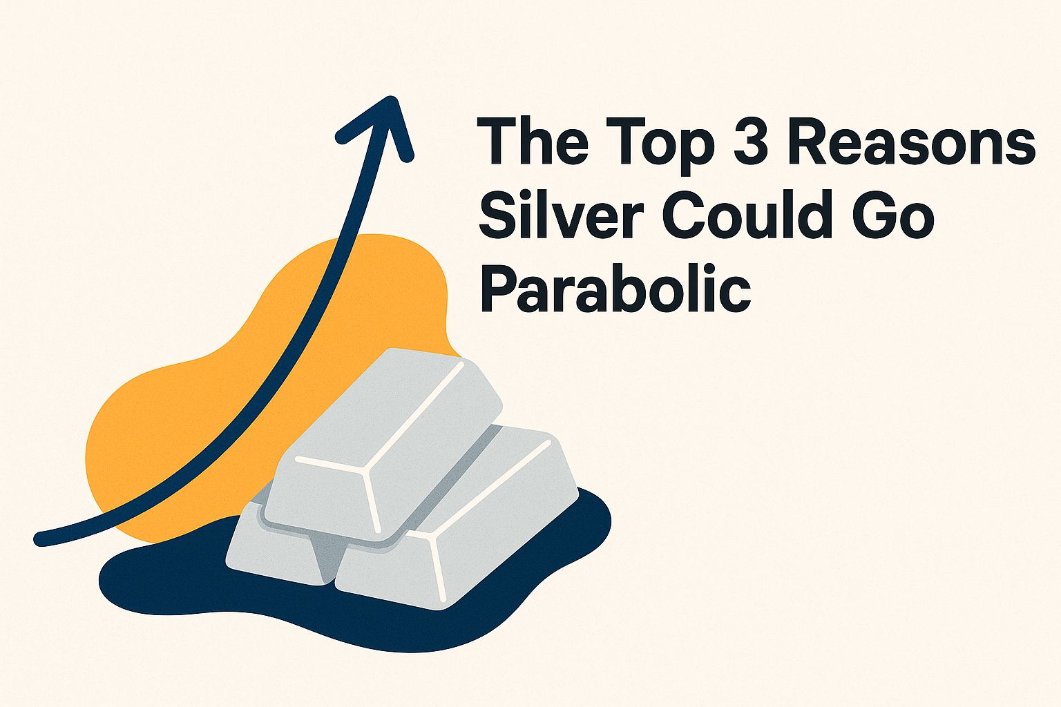 The top 3 reasons silver could go parabolic mz