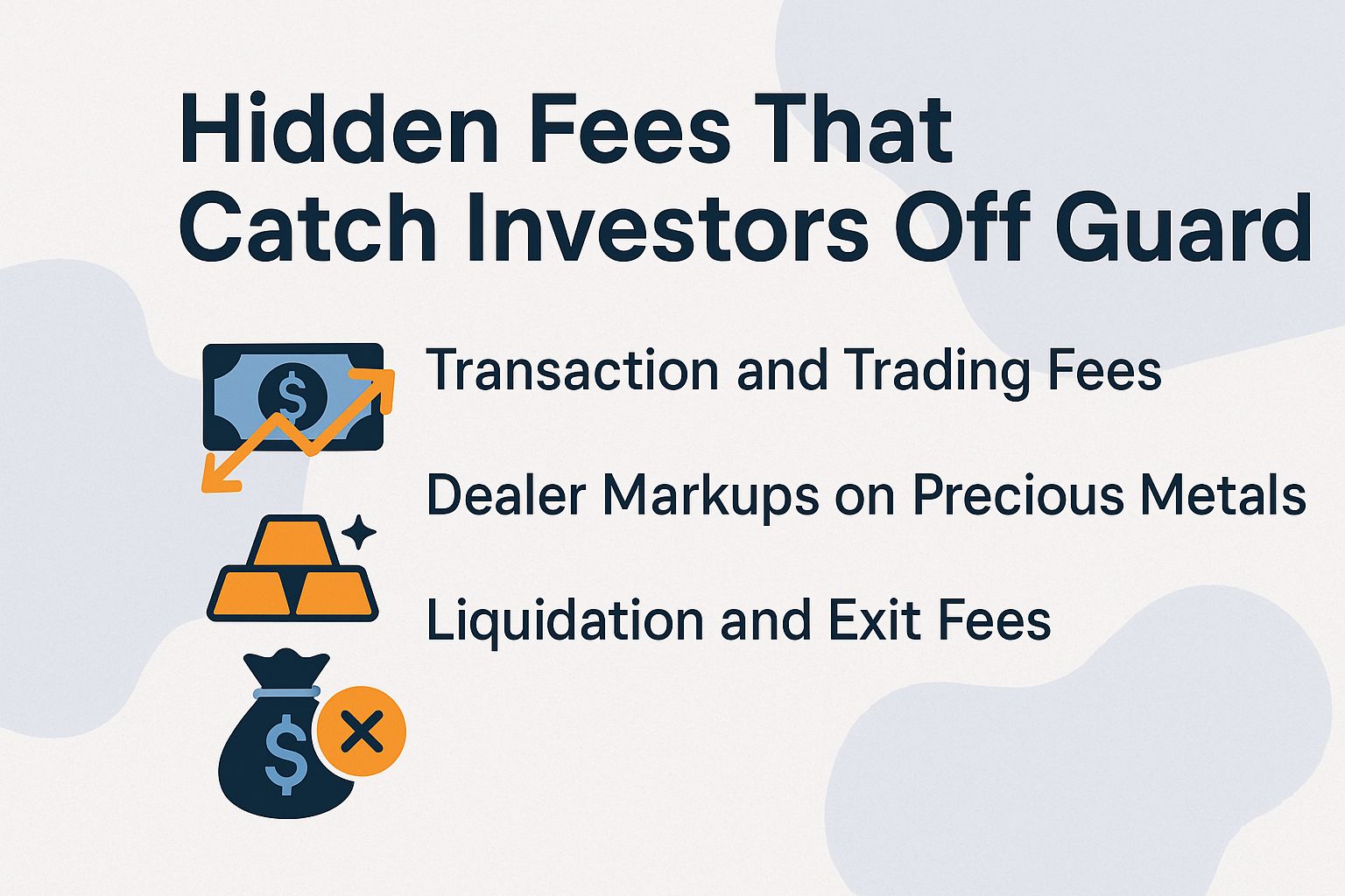 Hidden Fees That Catch Investors Off Guard