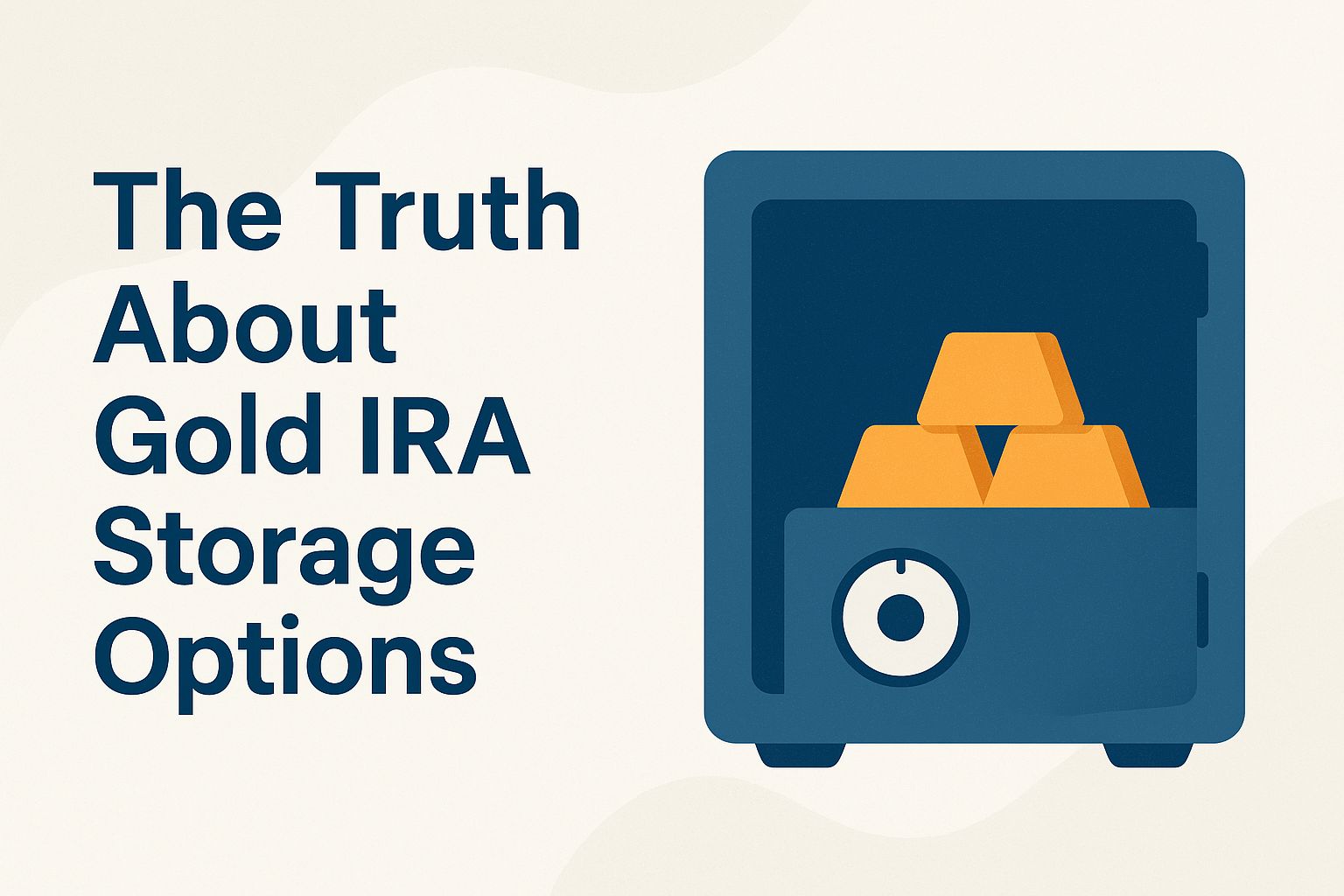 The truth about gold ira storage options aP