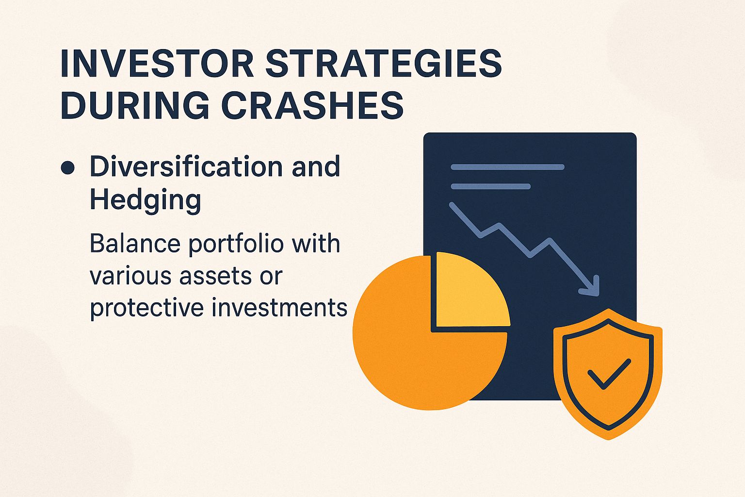 Investor Strategies During Crashes