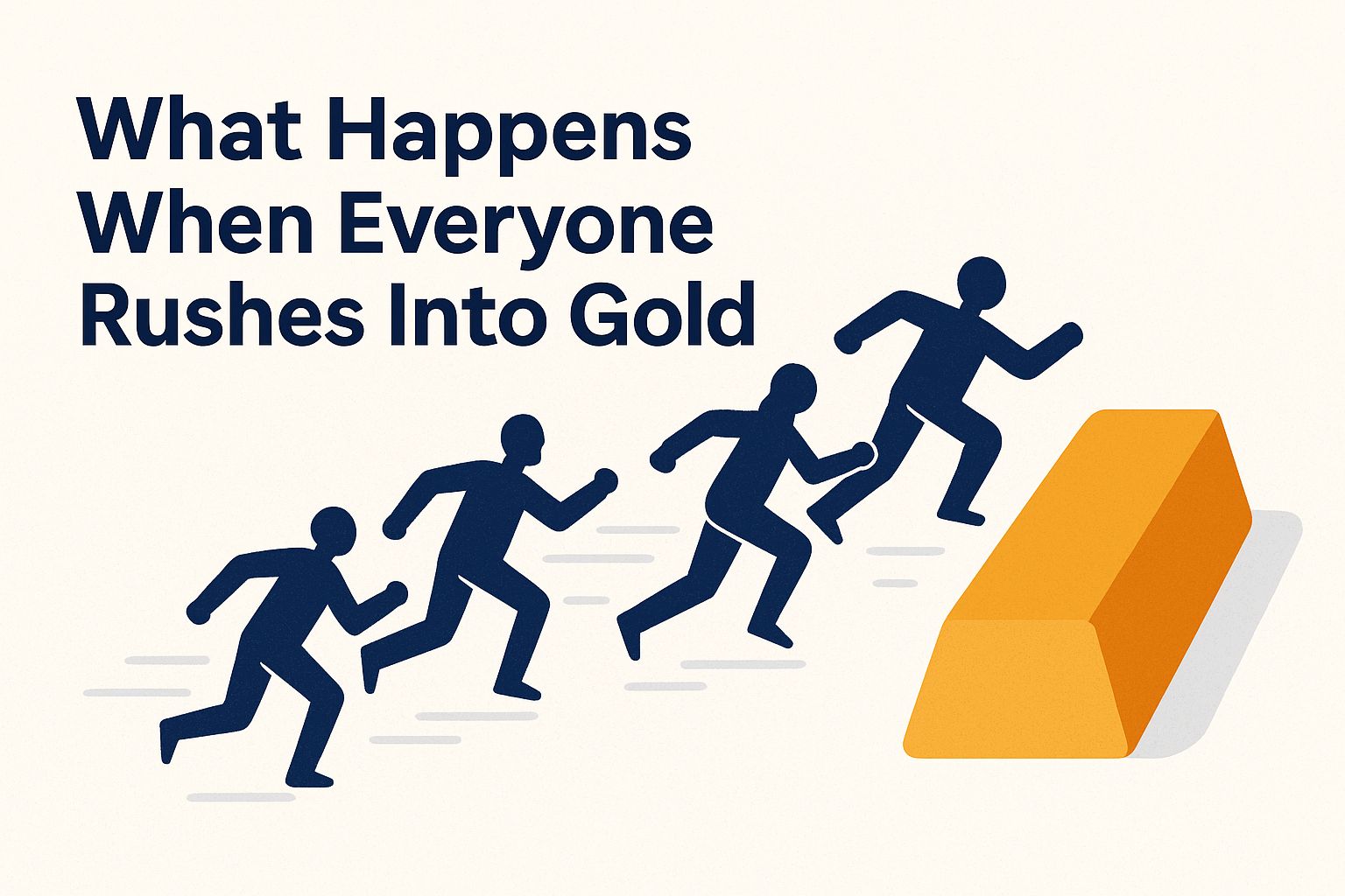 What happens when everyone rushes into gold 5y