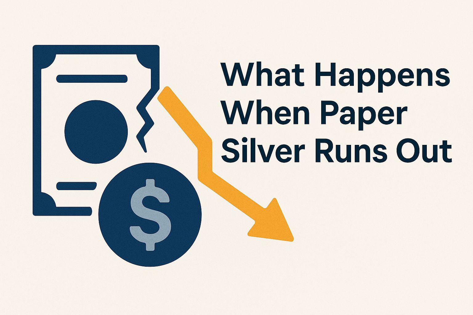 What happens when paper silver runs out Sj