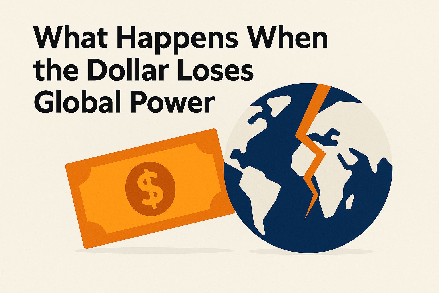 What happens when the dollar loses global power Qd