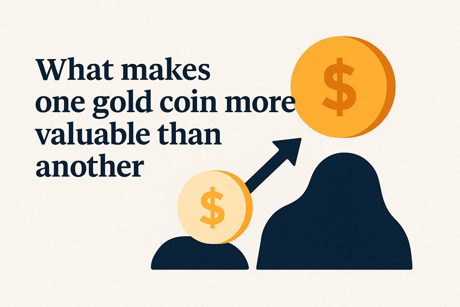 What makes one gold coin more valuable than another Sd