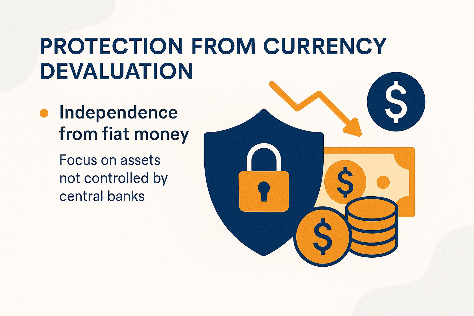 Gold protecting wealth from falling currency values