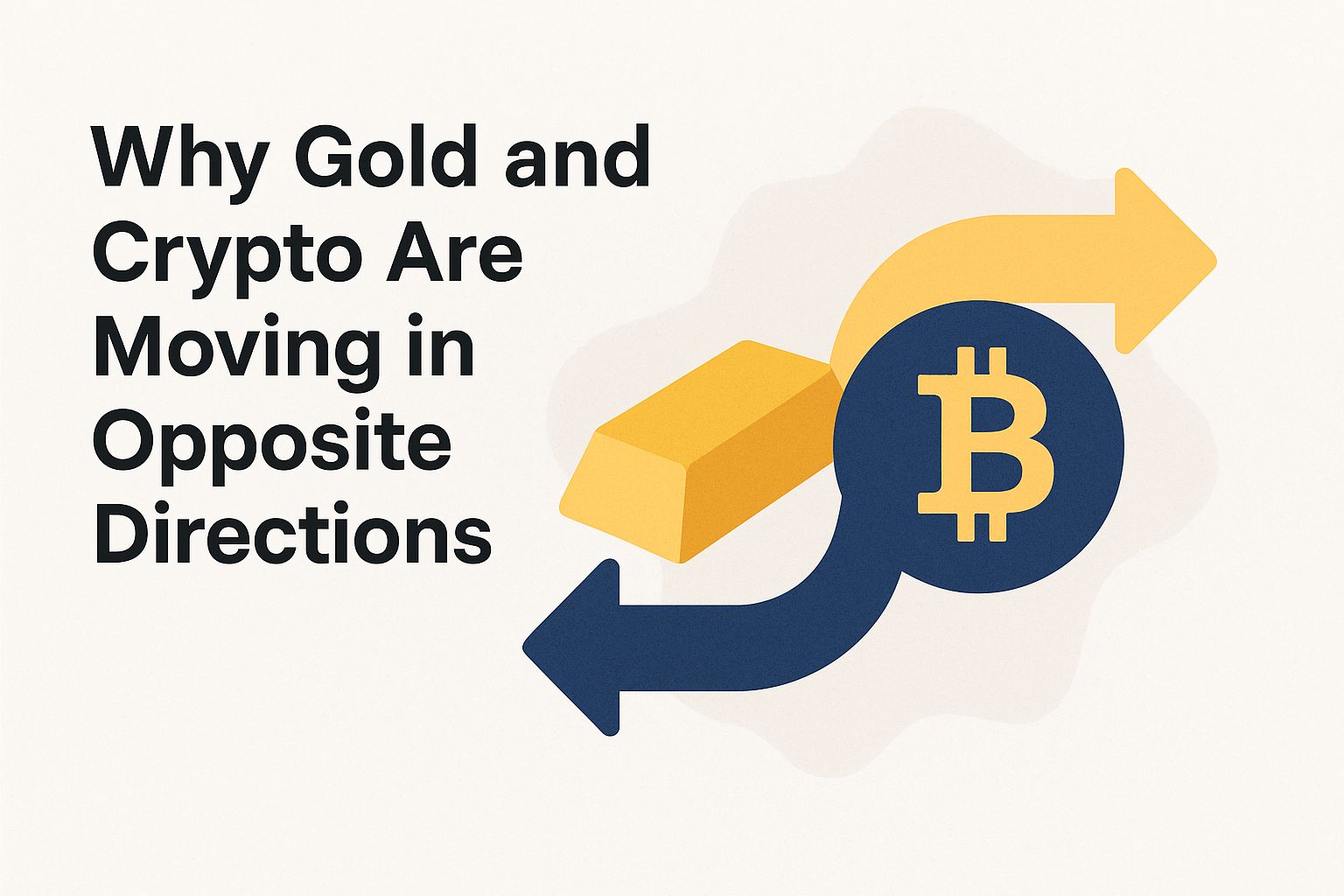 Why gold and crypto are moving in opposite directions BV