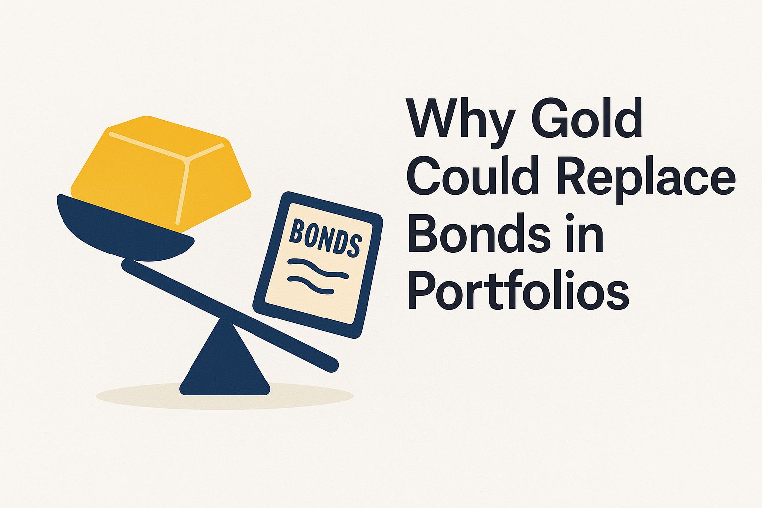 Why gold could replace bonds in portfolios oQ