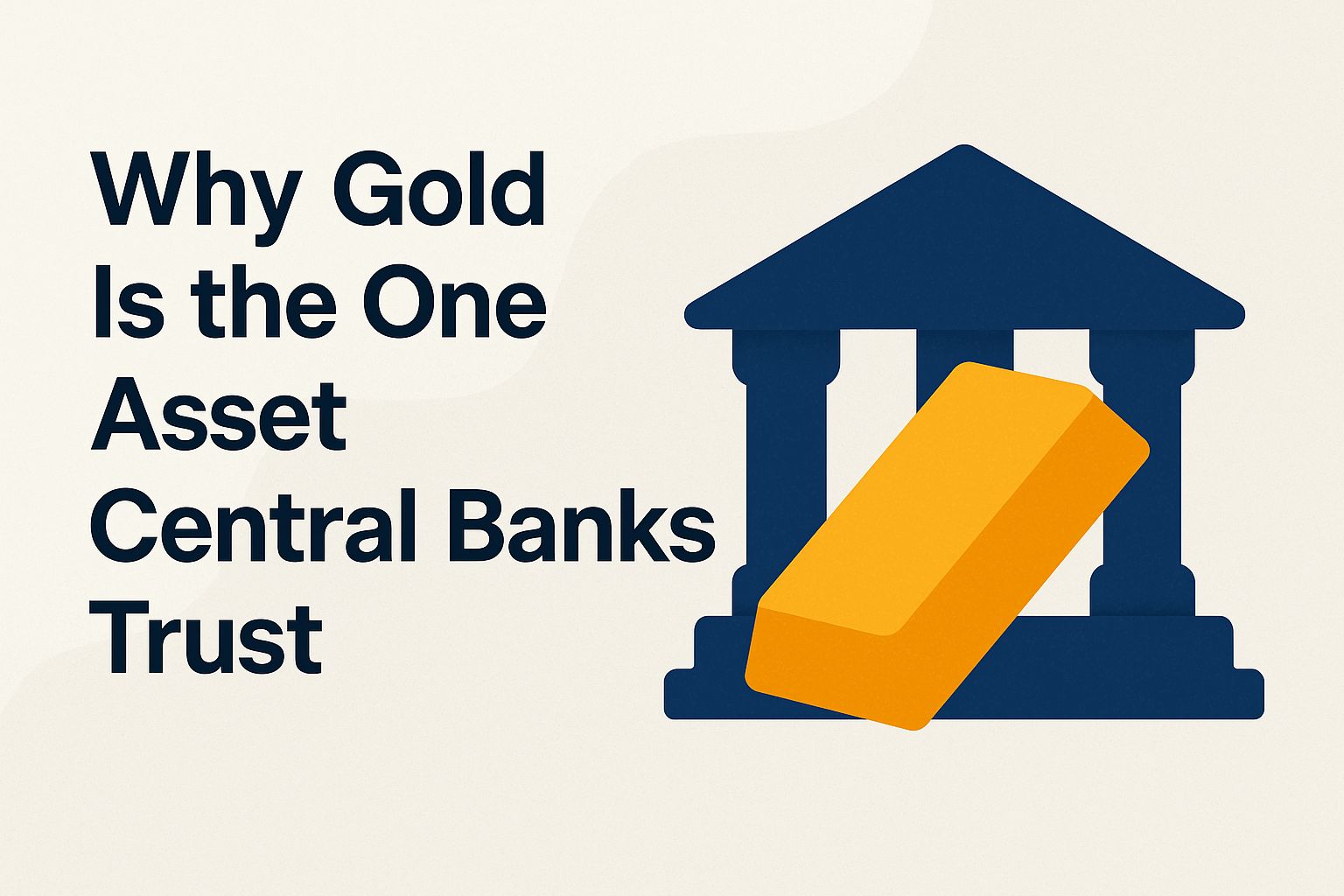 Why gold is the one asset central banks trust Nm