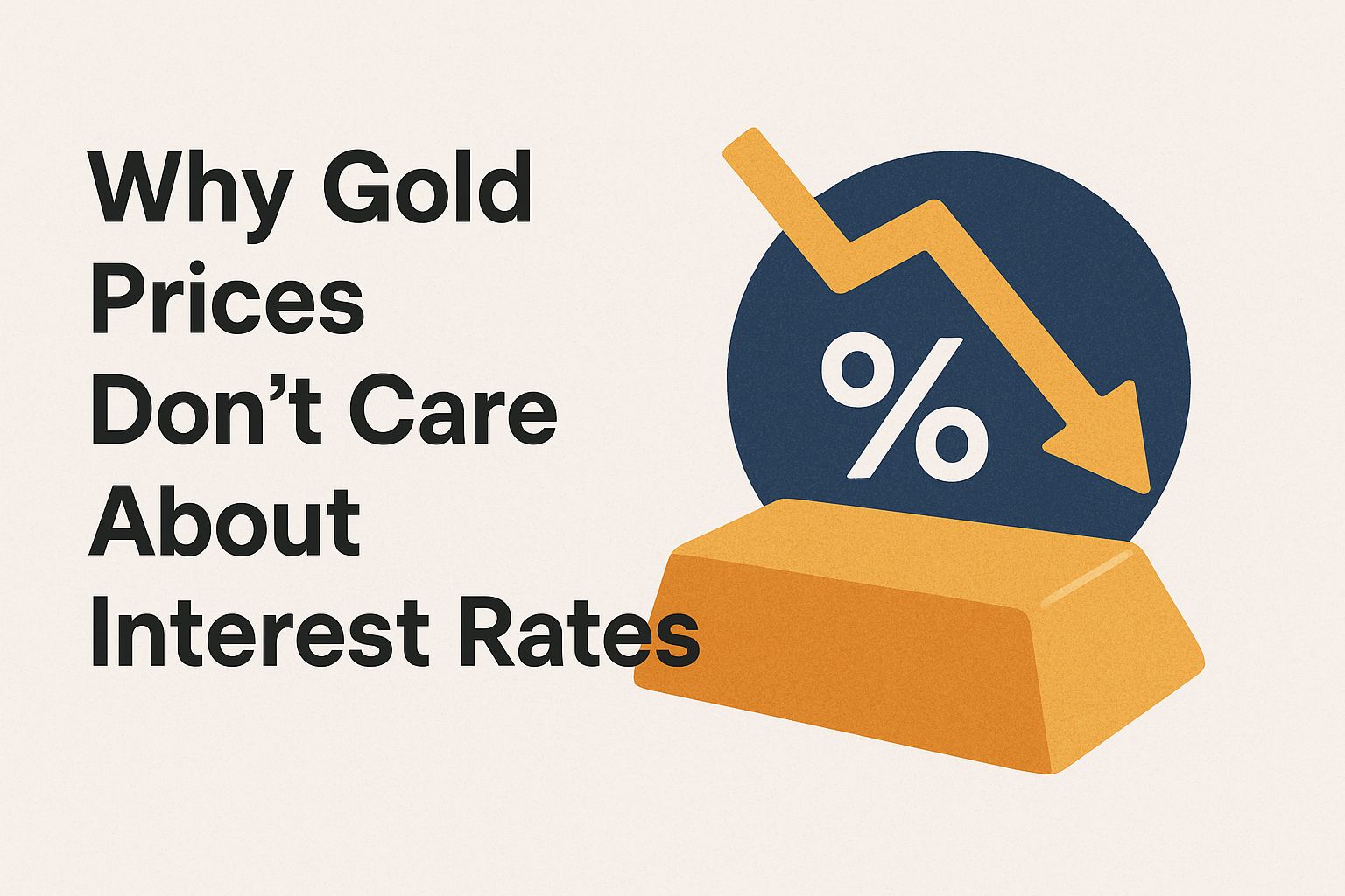 Why gold prices dont care about interest rates Qe