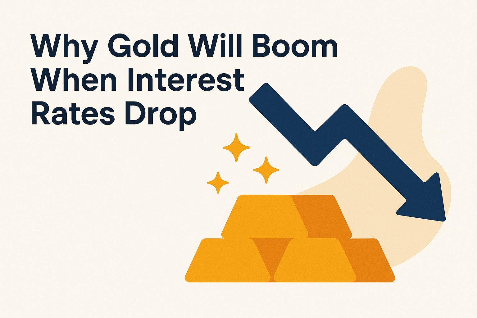 Why gold will boom when interest rates drop jz