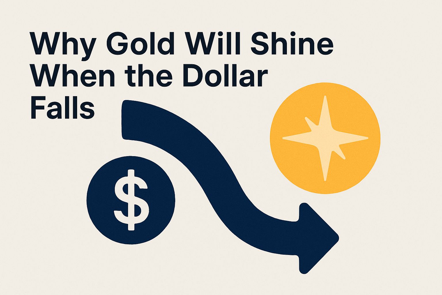 Why gold will shine when the dollar falls Ol