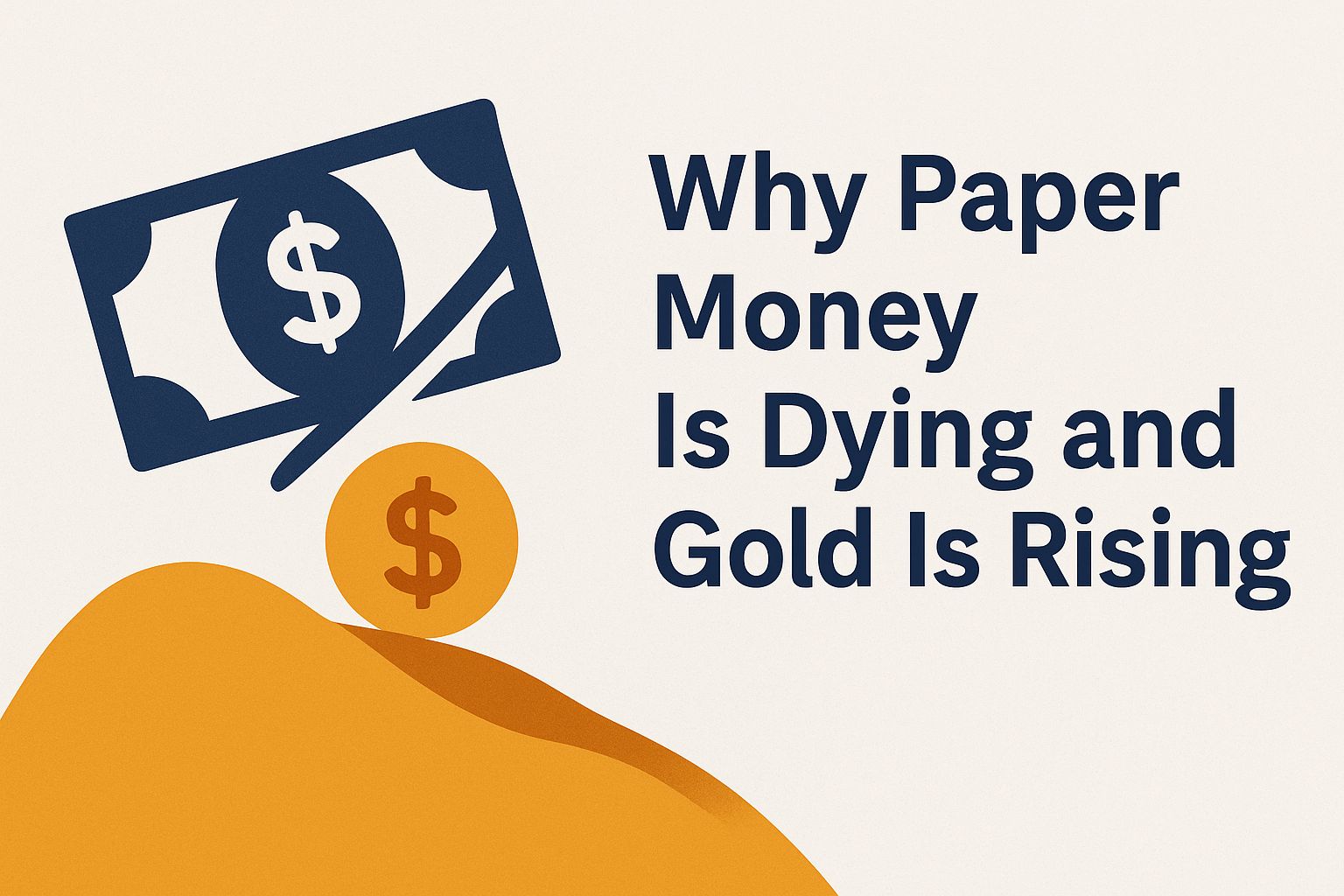 Why paper money is dying and gold is rising xl