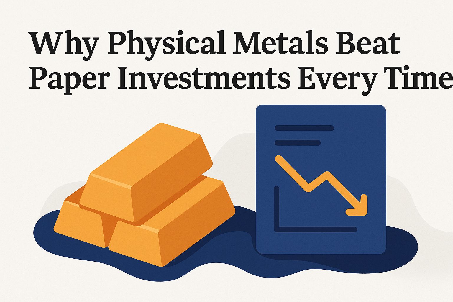 Why physical metals beat paper investments every time JB
