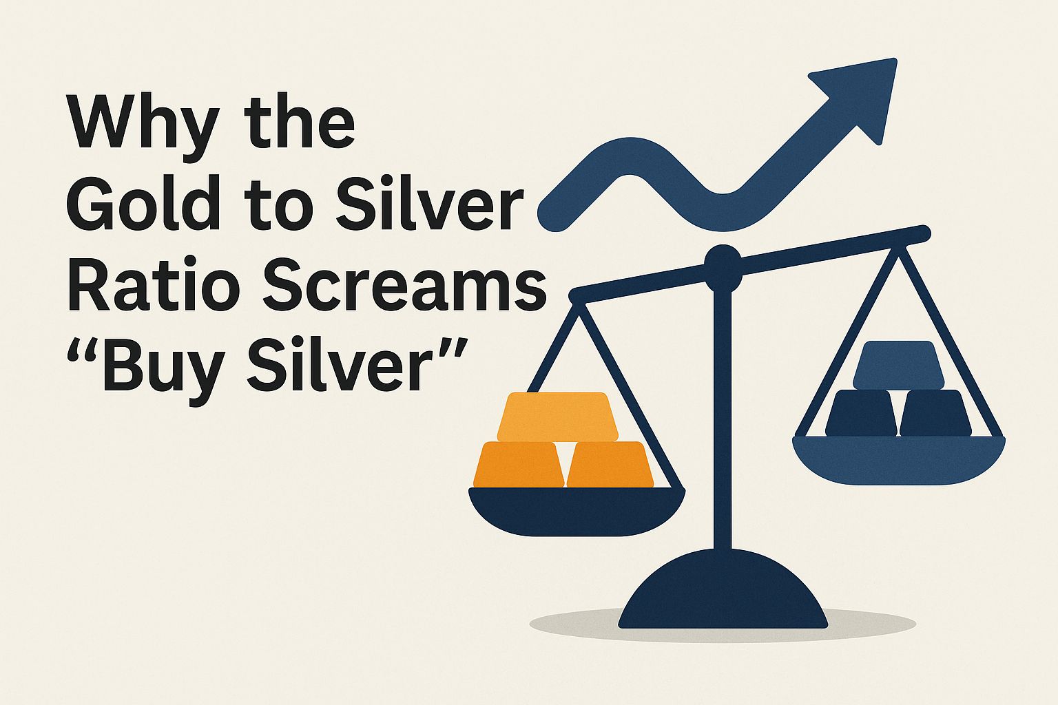 Why the gold to silver ratio screams buy silver 4P