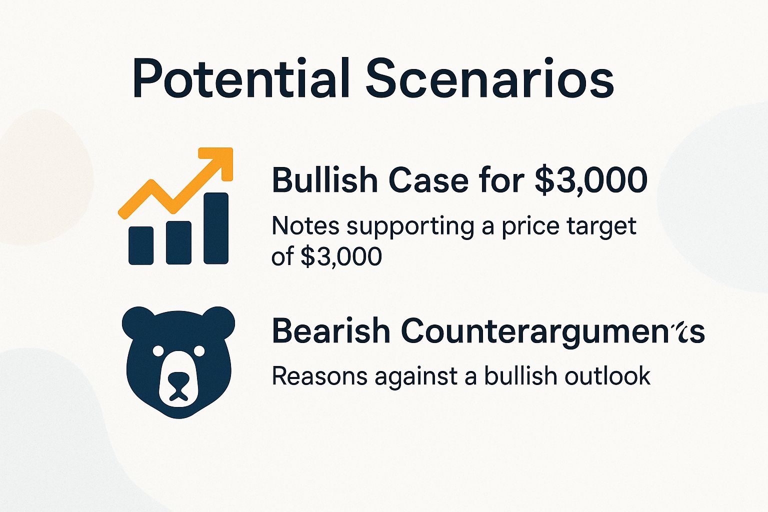 Potential Scenarios